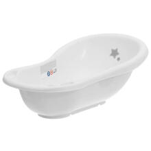 KEEEPER mazuļa vanna ar spraudni STARS, balta, 84cm, 18426