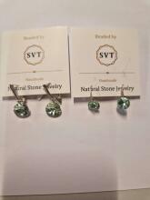 La bebe™ Jewelry Natural Stone Earrings Peridot
