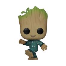 FUNKO POP! Vinyl: Фигурка I Am Groot - Groot in PJs (dancing), 8 см