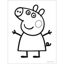 TREFL PEPPA PIG Baby Maxi puzzle, 10x2 pcs