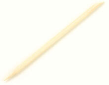 Ikonka Art.KX9633 Orange wood double-sided sticks 100pcs