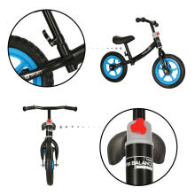 Ikonka Art.KX4544 Trike Fix Balance distanču velosipēds melns un zils