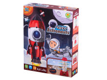 Ikonka Art.KX5342_1 Astronaut capsule bier arcade game red