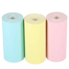Ikonka Art.KX4214 Thermal paper rolls for mini printer 5.7cmx3m 3 pcs colour