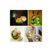 Ikonka Art.KX3876_1 Paints for glass ceramics porcelain set for painting on glass 6 colours x 25ml + brush painting palette