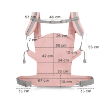 Kinderkraft Nino Confeetti Art.KNNINOCOPNK0000 Pink