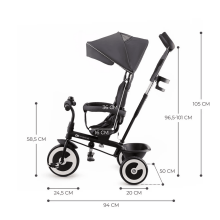 KinderKraft Aston Art.KRASTO00GRY0000 Malachite Grey