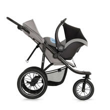 KinderKraft Helsi 2 Art.KSHELS00GRY0000 Dust Grey Stroller