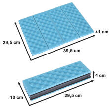 Bebe Basic Art.KX4835_1 Folding foam mat for tourist seating blue