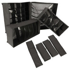 Ikonka Art.KX4831 Underwear drawer organiser socks 4 pieces