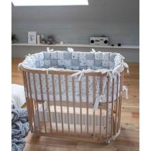 ComfortBaby Smart Trip 5 in 1 Art.00082003-GX Grey Cot Bedside Crib