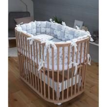 ComfortBaby Smart Trip 5 in 1 Art.00082003-GX Grey Cot Bedside Crib