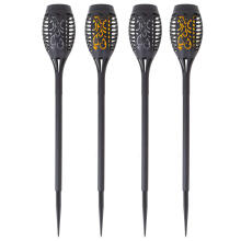 Ikonka Art.KX4966 Solar garden torch lamps 12LED 4pcs.