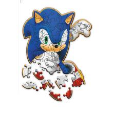 TREFL SONIC Wooden puzzle Sonic 50 pcs