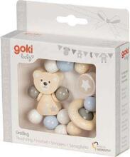 Goki Art.65204 Touch ring elastic bear with heart