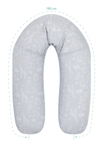Fillikid Nursing pillow Art.407-77 Safari Grey