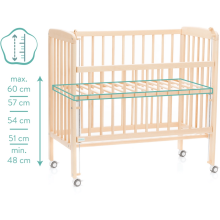 Fillikid Bedside Crib Nino  Art.555-00 Natur