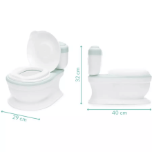 Fillikid Potty Mini Toilet Marlin Art.BP047-04 Sage White