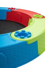 Ikonka Art.KX3799 Plastic sandpit colourful folding benches