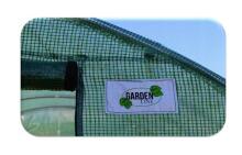 Ikonka Art.KX3840 Green section greenhouse vegetable garden tunnel 300 x 200 x 200 cm