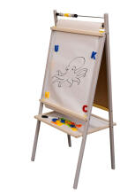 Ikonka Art.KX3823 Dry-erase chalkboard 4540x100 grey-poppy