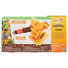 NERF Minecraft Firebrand Dart-Blasting Axe