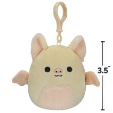 SQUISHMALLOWS W18 Clip-on plush toy, 8 cm