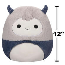 SQUISHMALLOWS W18 Fuzz-A-Mallows Plīša rotaļlieta, 30 cm