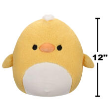SQUISHMALLOWS W18 Fuzz-A-Mallows Plīša rotaļlieta, 30 cm