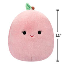 SQUISHMALLOWS W18 Fuzz-A-Mallows Plīša rotaļlieta, 30 cm