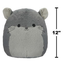 SQUISHMALLOWS W18 Fuzz-A-Mallows Plīša rotaļlieta, 30 cm