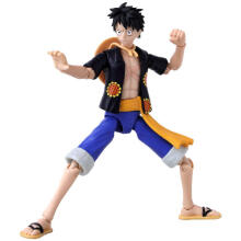 ANIME HEROES One Piece figure with accessories, 16 cm - Monkey D. Luffy (Dressrosa Version)