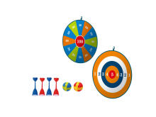Dart game set, 35 cm