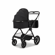 Moon Clicc 2/1 Art.158864 Black Universal 2-in-1 Carrycot/Stroller