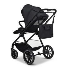 Moon Clicc 2/1 Art.158864 Black Universal 2-in-1 Carrycot/Stroller