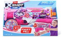XSHOT ūdens pistole Fast-Fill Skins Pink Party, 118135(11854E)