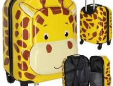 Ikonka Giraffe Art.KX3963_2 Bērnu ceļojumu koferis uz riteņiem