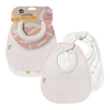 TOMMEE TIPPEE priekšautiņš COMFEEFIT, 0 m+, 2 gab., beige, multicolour, 46353060