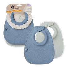 TOMMEE TIPPEE priekšautiņš COMFEEFIT, 0 m+, 2 gab., beige, multicolour, 46353060