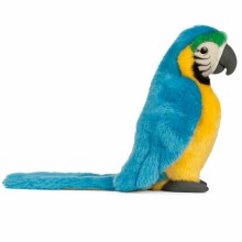 Keycraft Living Nature Macaw Art.AN470B Blue Pehme Toy