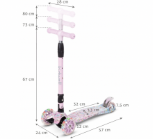 Kidwell City Uno Art.15922 Kids 3wheel scooter