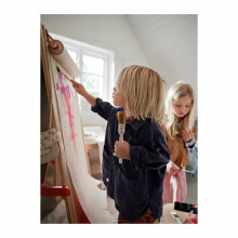 Made in Sweden Art.304.889.66 Big Wooden doubble sided kids Chalk board aukštos kokybės medinė piešimo lenta „Molbertas“