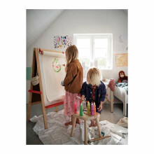 Made in Sweden MALA Art.304.889.66 Big Wooden doubble sided kids Chalk board
