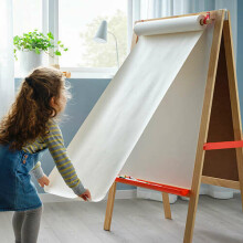 Made in Sweden MALA Art.304.889.66 Big Wooden doubble sided kids Chalk board