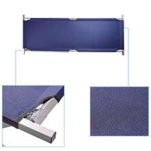 Ikonka Art.KX4833_2 Folding field bed tourist canoe not blue