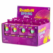 Keycraft Rainbow Plastic Spring Art.SC44 Rotaļlieta Mini- Spirāle