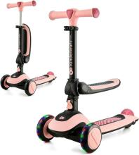 Kinderkraft  Halley Scooter Art.KRHALL00PNK0000 Rosa Pink