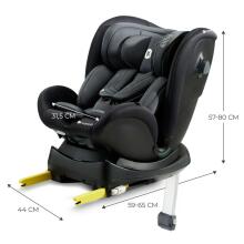 KinderKraft  XRIDER i-Size 40-125 cm Art.KCXRID00BLK0000 Black