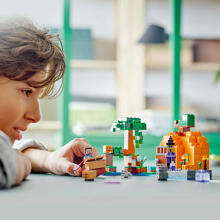 LEGO® Minecraft™ komplekts "Ķirbju ferma", Art. 21248