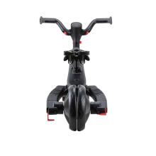 GLOBBER trīsritenis Explorer Trike Foldable 4in1, melni pelēks, 732-120